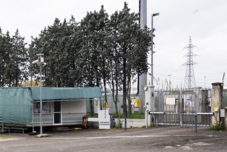 arcaparkcalenzano ufficio e cancello